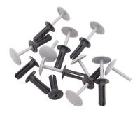 50 X You.S Originale Universale Rivestimento Interno Spreizclip Clip IN Hellgrau