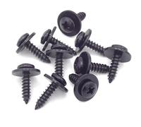 50 X You.S Originale Viti Testa Cilindrica Con Disco 5x16,5 MM Universale Nero