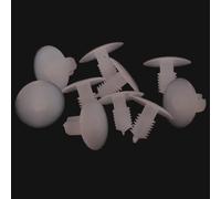 50 X You.S Rivestimenti Interni Universale Fissaggio Clip IN Trasparente/Bianco