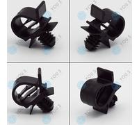 50 X YOU.S Supporto Fissaggio Clip Per FORD 6758612 - Nero