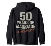 50 Years Of Marriage Funny 50 years of marriage Felpa con Cappuccio