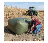 500/1000/2000/3000 L Portatile Di Emergenza Serbatoio Di Stoccaggio Per Benzina, TPU Da 1,1 Mm Serbatoio Pieghevole Con Valvole In Metallo Per Giardino, Campeggio E Auto(0.8x0.5x0.4m)