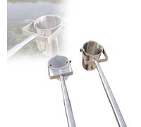 500/1000ml Campionatore d'Acqua Telescopico in Acciaio Inossidabile,Campionatore della qualità dell'Acqua,Oscillazione Verticale,Secchio per Campionamento di Liquidi,Metal 1000ml,1.2~2.5m