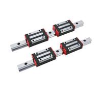 500/550/600/650/700mm HG Hgr15 HGW15CC Hgh15ca 15mm Guideway HGH15 Linear Guide Rail + 4 Blocks For Cnc Milling Router Machine(650mm,HGH15CA)