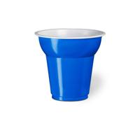 500 BICCHIERI Caffe da 70 cc in plastica colore BLU - made in italy 1EMB