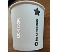 500 BICCHIERINI CARTA BIO CARTONCINO BIODEGRADABILI CC 120 ML BICCHIERI ACQUA