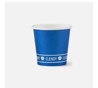 500 Bicchierini da Caffe di Carta Biodegradabili Biocompostabili colore Blu 75ml 10 conf gialli bicchieri compostabili Materiali 100% Biodegradabili Contenuto sempre caldo