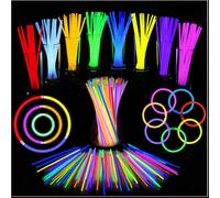 500 Braccialetti Luminosi Starlight Bracciali per Discoteca Disco Fluo Eventi