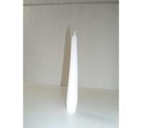 500 CANDELE ALTE CONICHE CLASSICHE BIANCO 16 X 2 CM