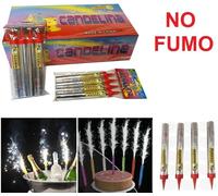 500 Candele fontane flambe torta feste Argento party compleanno candeline torte