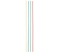 500 cannucce Maxi carta Ø 6 mm · 80 cm colori assortiti