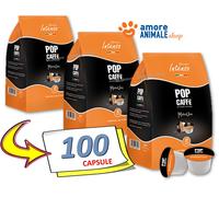 100 Capsule Pop Caffè INTENSO compatibili Uno System UnoSystem MokaUno Moka Uno