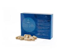 500 cosmetics Zen Pills, L-Triptofano, Magnesio Stearato, Luppolo, Passiflora, L-Teanina, Vitamina B6 e Vitamina B1, Controllo di ansia e stress,