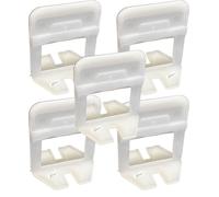 SERVICEWEBSHOP | 500 Distanziatori Livellanti per Piastrelle per Pavimenti Perfetti, Sistema Livellante per Piastrelle da Parete e Pavimento, Vari Spessori (0,5 MM 500 PEZZI)