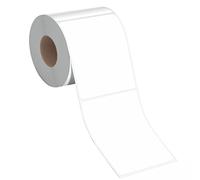 500 etichette vuote rimovibili, etichetta codice colore rettangolare con linea di perforazione, nessun residuo per progetti di organizzazione domestica, contenitori per cucina, articoli da scrivania