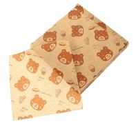 500 Fogli Carta Pergamena Alimentare 20x20cm, Carta Antigrasso | Snack Box e Formaggio, Resistente e Non Facile da Strappare, Uso in Ufficio e Vassoi