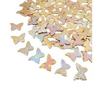 500 g di piastrelle a mosaico arcobaleno in ceramica a forma di farfalla, miste, iridescenti, per fai da te, piatti, vasi da fiori, sottobicchieri, vasi, tazze, mosaico fatto a mano, decorazione per