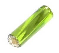 500 gr. CANNETTE ATTORCIGLIATE PRECIOSA DA CUCIRE mm6.7 PERIDOT/ ARGENTO