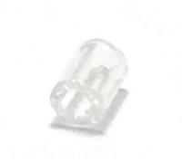500 gr. CANNETTE ROTONDE PRECIOSA DA CUCIRE mm2,2 CRYSTAL
