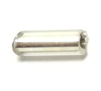 500 gr. CANNETTE ROTONDE PRECIOSA DA CUCIRE mm4,5 CRYSTAL/ ARGENTO