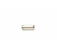 500 gr. CANNETTE ROTONDE PRECIOSA DA CUCIRE mm6,7 CRYSTAL/ ARGENTO