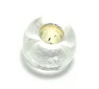 500 gr. CORALLINI PRECIOSA DA CUCIRE mm2,1 CRYSTAL/ARGENTO