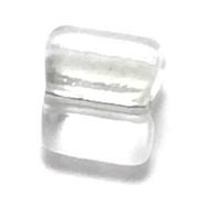 500 gr. TUBI TRIANGOLARI PRECIOSA DA CUCIRE mm2,5X2,5 CRYSTAL/ARGENTO