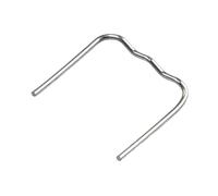 500 graffette a caldo da 0,6 mm 0,8 mm per saldatrice in plastica, kit di riparazione in acciaio inossidabile 304 per paraurti auto, nylon, PVC, ABS, angoli piatti ondulati (angolo da 0,8 mm)