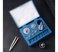 500 grammi di cromatura in acciaio cromato Kit di pesi per bilance Calibrazione