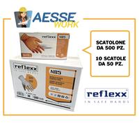 500 GUANTI IN NITRILE ALTO SPESSORE REFLEXX N85 FULL GRIP | 10 SCATOLE DA 50 PZ.