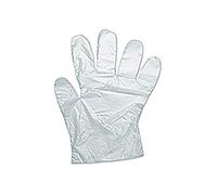 500 guanti PE monouso in polietilene con microgrip goffrata lunghi 280 mm per alimenti CE Dpi I EN 420-5CONF100