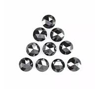 500 KT Nero Diamante Loose Lotto Di 250 Pezzi Rose-Cut Qualità AAA Certificato