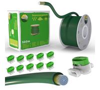 500 m di cavo di limitazione + 10 connettori per tagliaerba, robot tosaerba, set di accessori per cavi di ricerca, compatibile con Gardena/Bosch/Husqvarna/Worx/Honda/ROBOMOW/iMow