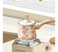 500 ml di caffettiera turca con manico in legno Melting pot pot mattista