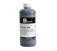 500 ml di ricarica 'inchiostro della stampante universale universale compatibile con modelli di inchiostro colorante 513 241 640 741 645 646 150 151 250 350 450 550 651 750 751 851(500ML Dye Ink--BK)