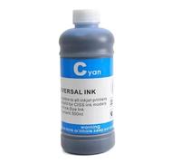 500 ml di ricarica 'inchiostro della stampante universale universale compatibile con modelli di inchiostro colorante 513 241 640 741 645 646 150 151 250 350 450 550 651 750 751 851(500ML Dye Ink--C)