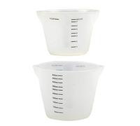 500 ml e 250 ml riutilizzabili in silicone misurini miscelazione resina epossidica gioielli colata stampi pittura acrilica versamento resina epossidica stampi