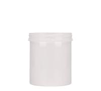 500 ml Flacone 'Securilock', plastica PP, bianco, imboccatura: a vite