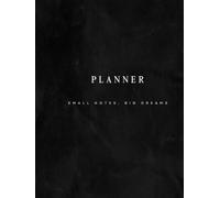 500-Page All-In-One Agenda | 365 Days Undated Layout for Goal Setting, Time Blocking & Daily Tasks | Massive Academic & Business Organizer for Women and Men