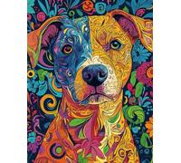 500 Pages Dogs Mandala Therapy: Coloring for Relaxation and Mindful Fun.: Fun for all ages: 500 pages of relaxing dogs mandalas coloring.