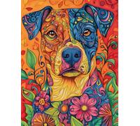500 Pages of Dogs Mandala Art: Relaxing Coloring Book for Adults and Kids.: Coloring time: 500 pages of dog mandala designs for all ages.