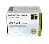 500 Pastiglie Reagenti DPD3 Lovibond Cloro Totale X Fotometro Scuba / MD PM600