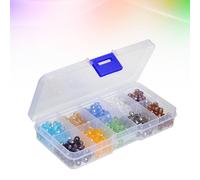 500 Pcs Kit Per La Creazione Di Gioielli Perle Cristallo Tallone