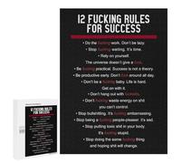 500 PCS Puzzle - 12 Rules For Success Puzzle Per Adolescenti Attività Per Famiglie Per Compleanno, Natale Regali Unici Di Compleanno 500 PCS