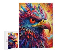 500 PCS Puzzle Colorful Eagle Portrait-14 Puzzle Per Adulti Giocattoli Antistress Vacanza A Casa Ammazza Il Tempo Offerta Come Regalo Per Tutta La Famiglia 500 PCS