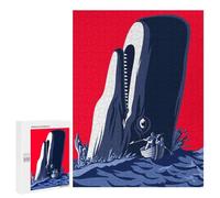 500 PCS Puzzle Moby Dick Puzzle Per Adulti Giochi Divertenti Decorazione Perfetta Regali Unici Per Compleanno E Natale 500 PCS