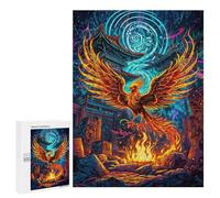 500 PCS Puzzle Per Adolescenti A Phoenix Rises from Fire Puzzle Per Adolescenti Giochi Per Famiglie Analisi E Sfida Educativa Logica 500 PCS