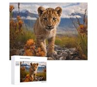 500 PCS Puzzle Per Adolescenti A Young Lion Puzzle Per Adolescenti Gioco Rompicapo Migliora La Memoria Regali Di Natale Compleanno 500 PCS