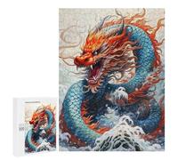 500 PCS Puzzle Per Adolescenti Abstract Dragon Puzzle Per Adulti Gioco Pratico Regalo Per Donne Aiuta L'esercizio Del Cervello 500 PCS