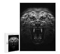 500 PCS Puzzle Per Adolescenti Angry Tiger Poster Puzzle Per Adolescenti Antistress Ogni Pezzo È Unico - Ideale Come Regalo Per Tutta La Famiglia 500 PCS